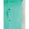 Magid SparkGuard 1830LS Green Flame Resistant Standard Weight Jacket with Grey Leather Sleeves, M 1830LS-M